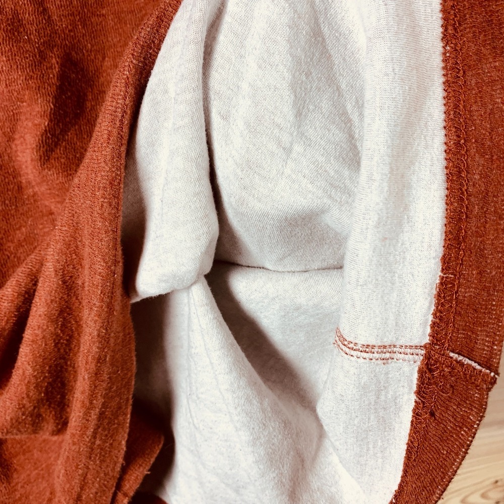Grayers Shirt Mens Extra Large New Windsor Double Cloth Henley Red‎ Outdoor Work - Picture 6 of 9
